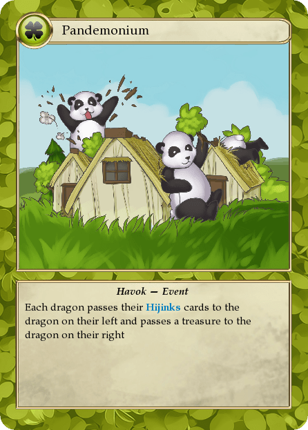 In this card game, anything can happen... even pandas